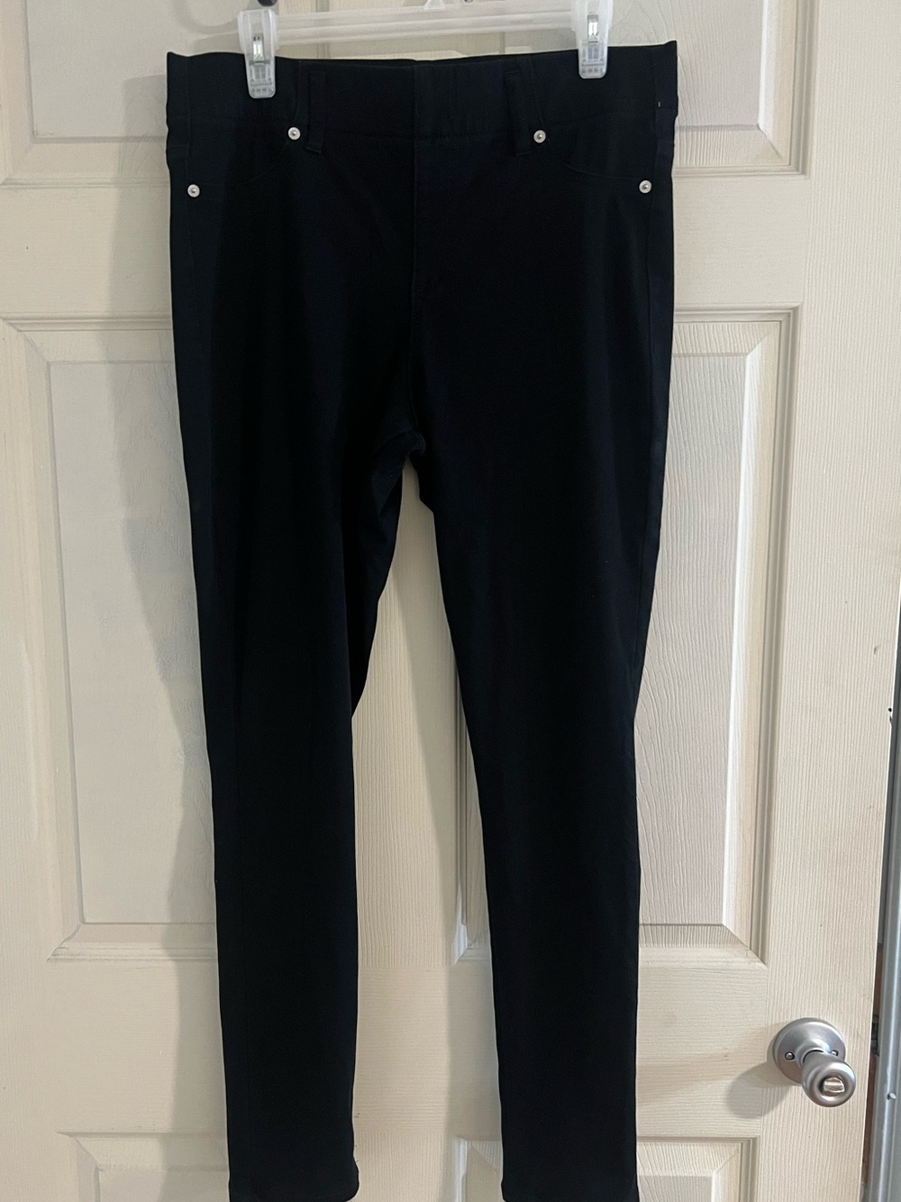 Women’s Black Pull-On Jeggings Pants Size Large